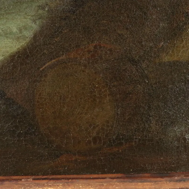 Outlet Pamono Battle Scene, Oil on Canvas, 17th-Century