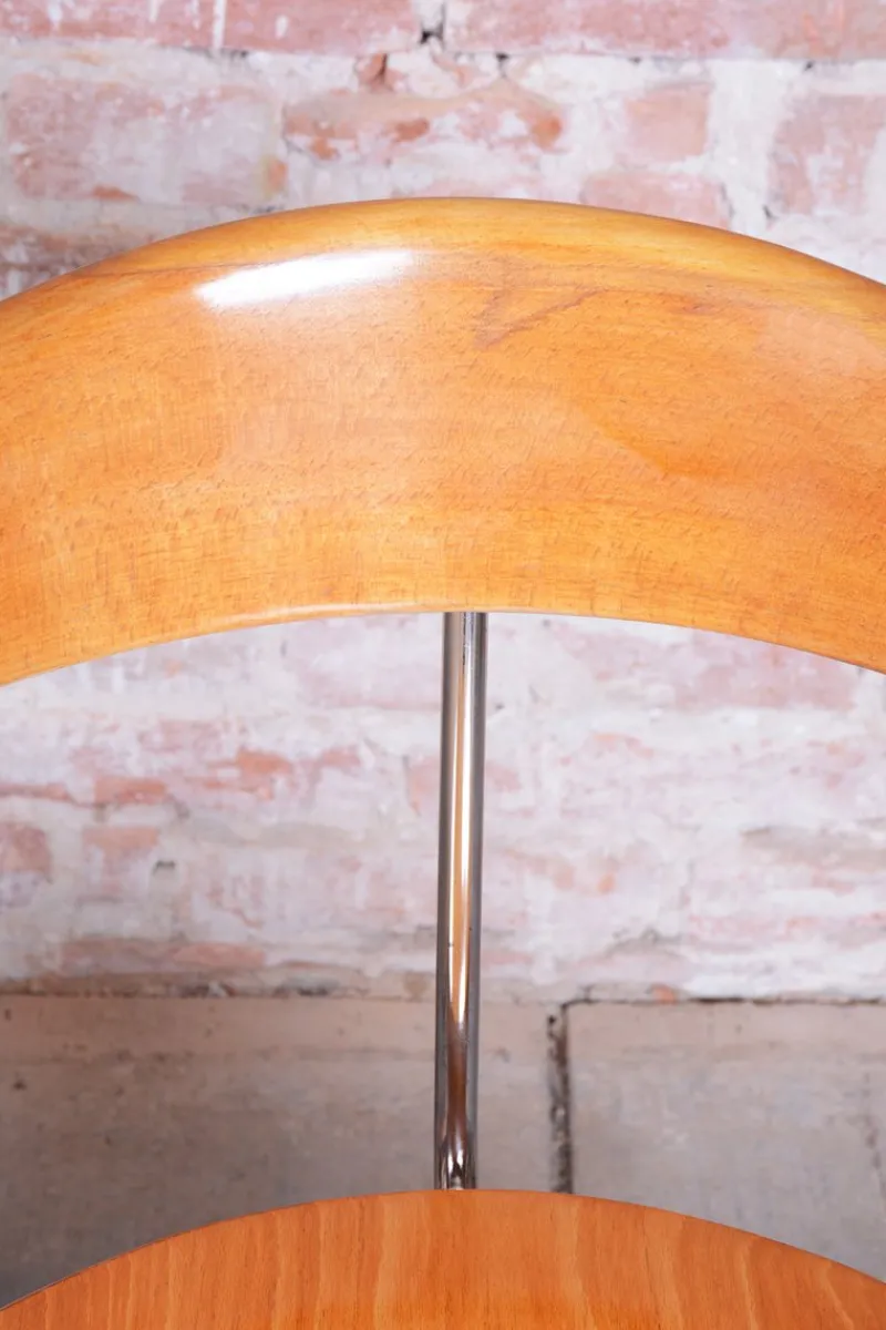 Online Pamono Bauhaus Armchair in Beech by Ladislav Žák, 1930s