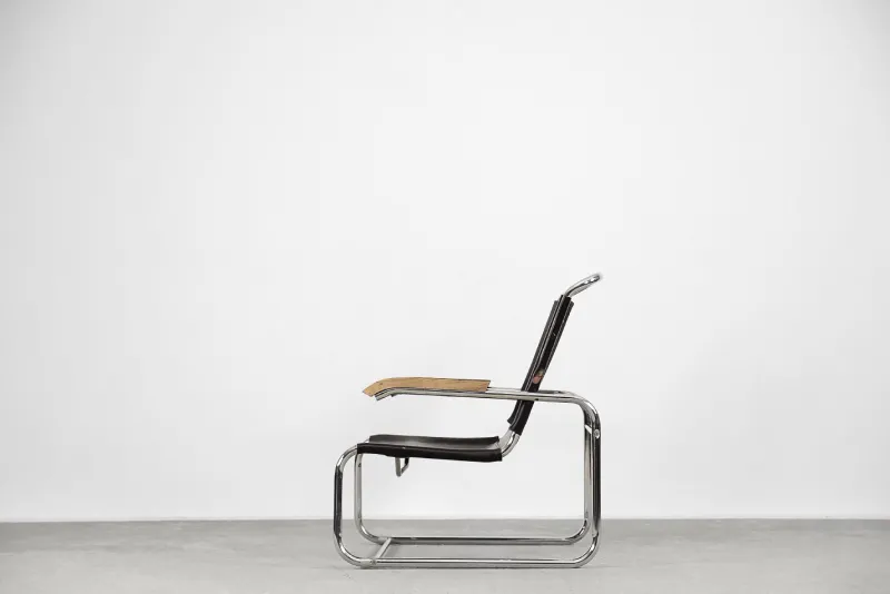 Hot Pamono Bauhaus B35 Chair by Marcel Breuer for Thonet, 1930s