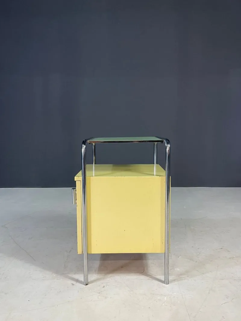 Pamono Bauhaus Bedroom Set from Slezák, Czechoslovakia, 1930s, Set of 3> Beds & Bedroom Sets