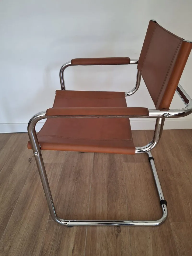Pamono Bauhaus Chair, Italy, 1980s> Office Chairs
