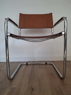 Pamono Bauhaus Chair, Italy, 1980s><noscript><img width=