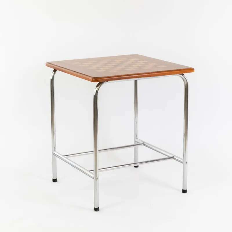 Pamono Bauhaus Chess Table, 1930s> Game Tables