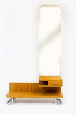 Best Pamono Bauhaus Chromed Tubular Steel Dressing Table, 1940s