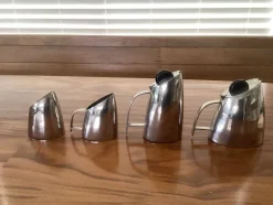 Pamono Bauhaus Coffee and Tea Service by Hans Przyrembel, 1920s, Set of 4> Coffee & Tea Service