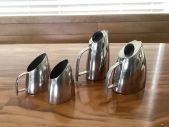 Pamono Bauhaus Coffee and Tea Service by Hans Przyrembel, 1920s, Set of 4><noscript><img width=