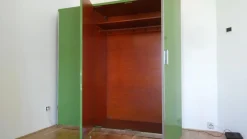 Pamono Bauhaus Functionalism Chrome Wardrobe by Rudolf Vichr, 1930s><noscript><img width=