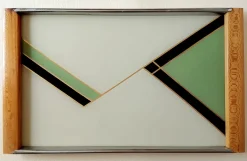 Discount Pamono Bauhaus Geometric Pattern Cocktail Serving Tray, 1940s