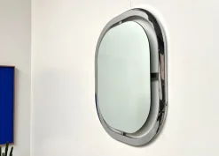 Online Pamono Bauhaus Mirror in Chrome Steel, 1950s