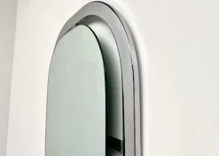 Online Pamono Bauhaus Mirror in Chrome Steel, 1950s