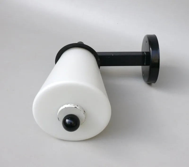Pamono Bauhaus Outdoor Lamp in Black & White, 1930s> Garden Lighting