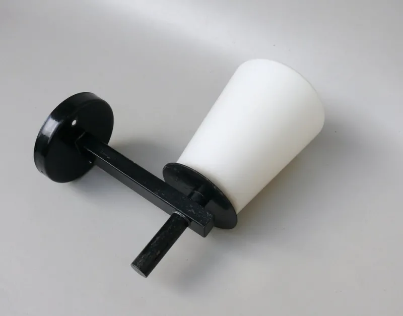 Pamono Bauhaus Outdoor Lamp in Black & White, 1930s> Garden Lighting