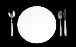 Clearance Pamono Bauhaus Silver-Plated Model Smalcalda 288 Cutlery by Günter Reißmann, 1960s, Set of 18