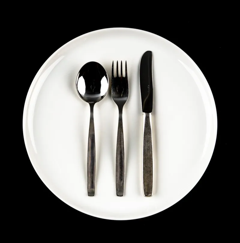 Clearance Pamono Bauhaus Silver-Plated Model Smalcalda 288 Cutlery by Günter Reißmann, 1960s, Set of 18