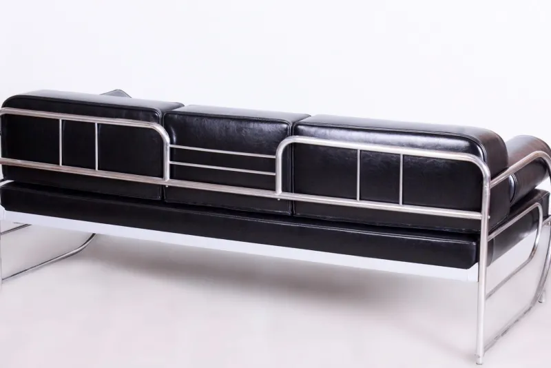 New Pamono Bauhaus Sofa by Robert Slezak, 1930s
