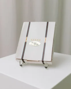 Pamono Bauhaus Spoons in Silver and Gilding from Gucci, 1970s, Set of 6><noscript><img width=