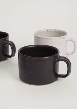 Clearance Pamono Bauhaus Stoneware Ceramic Cups by Eliza Helmerich for R.EH, Set of 4