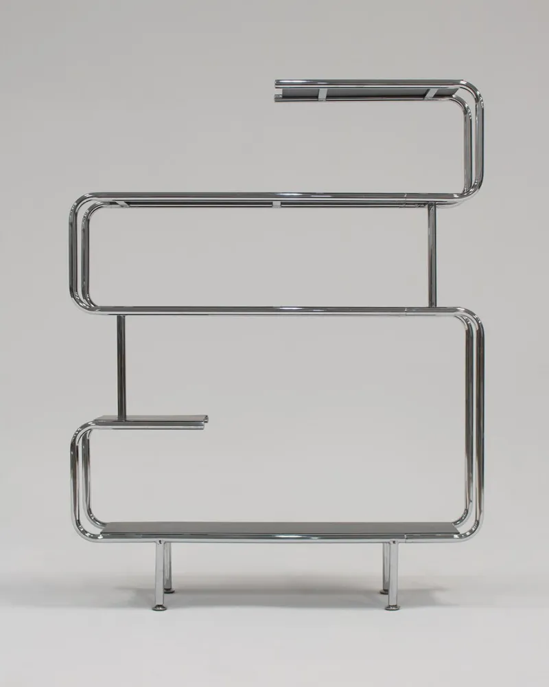 Pamono Bauhaus Tubular Shelving Unit, 1970s> Shelves & Wall Units