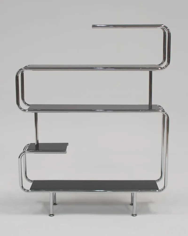 Pamono Bauhaus Tubular Shelving Unit, 1970s> Shelves & Wall Units