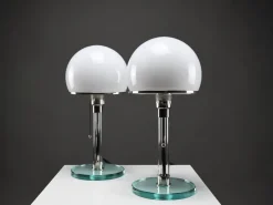 Pamono Bauhaus WG24 Table Lamp by Prof. Wilhelm Wagenfeld, 1980> Table Lamps