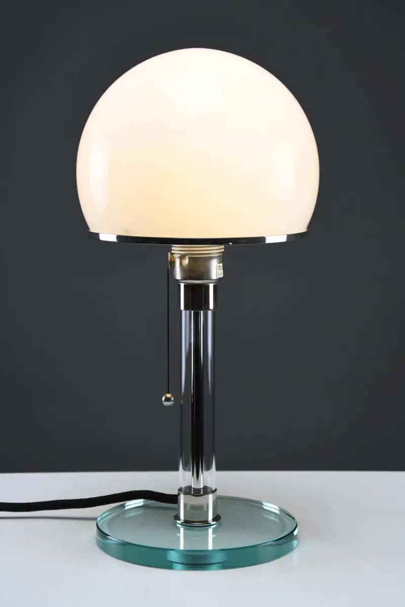 Pamono Bauhaus WG24 Table Lamp by Prof. Wilhelm Wagenfeld, 1980> Table Lamps