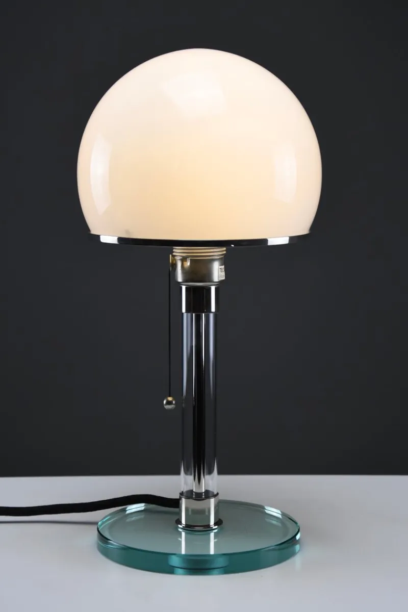 Pamono Bauhaus WG24 Table Lamp by Prof. Wilhelm Wagenfeld, 1980> Table Lamps