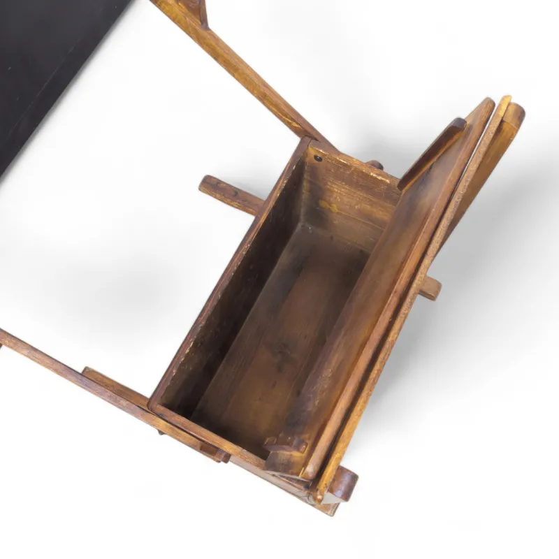 Pamono Bauhaus Wooden Kids Folding School Desk, 1920s> Children's Tables