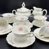 Pamono Bavaria Coffee Service from Schirnding Porzellan, Set of 14> Coffee & Tea Service