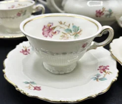 Pamono Bavaria Coffee Service from Schirnding Porzellan, Set of 14><noscript><img width=