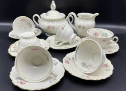 Pamono Bavaria Coffee Service from Schirnding Porzellan, Set of 14><noscript><img width=