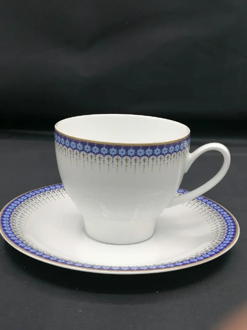 Pamono Bavarian Tea Set from Vohenstrauss Johann Seltmann, Set of 6> Coffee & Tea Service