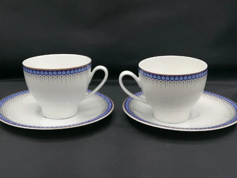 Pamono Bavarian Tea Set from Vohenstrauss Johann Seltmann, Set of 6> Coffee & Tea Service