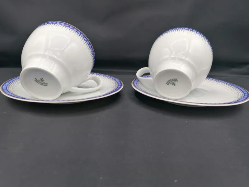 Pamono Bavarian Tea Set from Vohenstrauss Johann Seltmann, Set of 6> Coffee & Tea Service