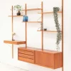 Pamono 3-Bay Wall Unit by Poul Cadovius> Shelves & Wall Units