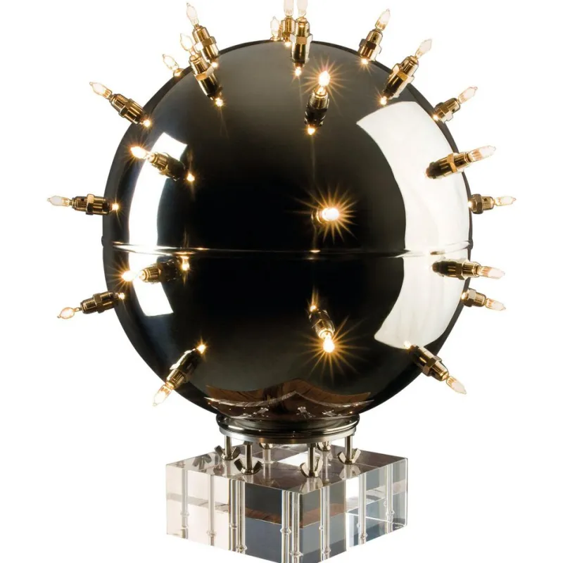 Pamono Be Mine 33 Table Lamp in Mirror Polished Stainless Steel by Barberini & Gunnell> Table Lamps