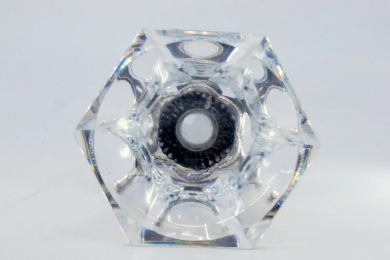 Pamono Beaded Silver and Cut Glass Salt Shaker> Salt & Pepper Shakers