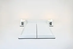 Pamono Bed attributed to Marc Held for Prisunic, 1970s><noscript><img width=