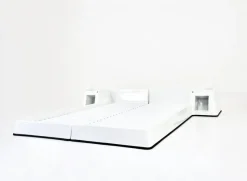 Pamono Bed attributed to Marc Held for Prisunic, 1970s><noscript><img width=