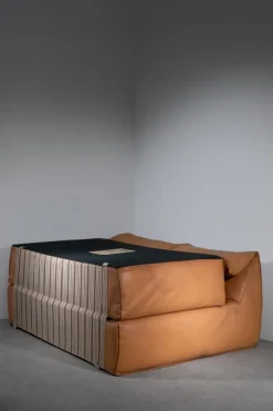 Pamono Bed by Mario Bellini for B&B Italia, 1970s><noscript><img width=