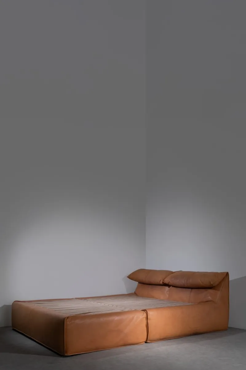 Pamono Bed by Mario Bellini for B&B Italia, 1970s> Beds & Bedroom Sets