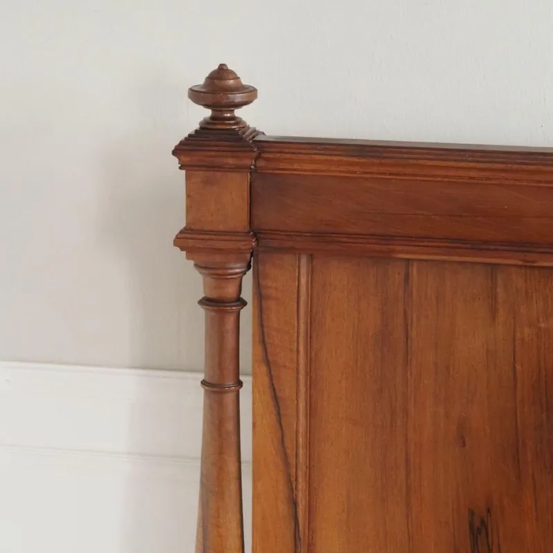 Clearance Pamono Bed Frame, France, 1890s