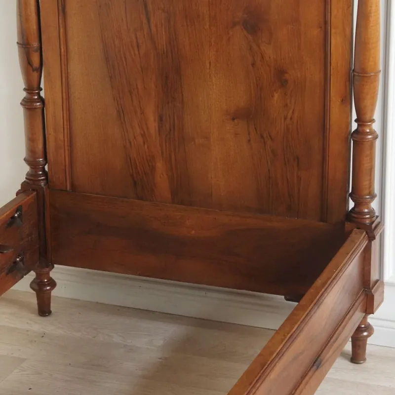 Clearance Pamono Bed Frame, France, 1890s
