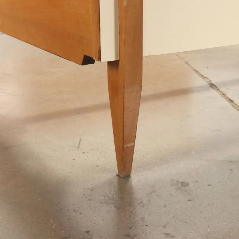 Pamono Bed Frame in Laminate & Mahagony, 1960s> Beds & Bedroom Sets