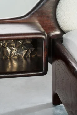 Pamono Bed with Nighstand by Tomasz Omachel><noscript><img width=