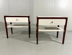 Pamono Bedside Table, 1970s, Set of 2> Nightstands
