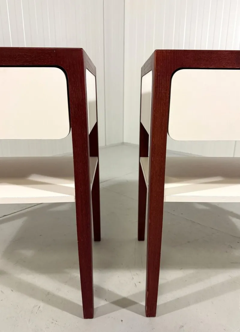 Pamono Bedside Table, 1970s, Set of 2> Nightstands