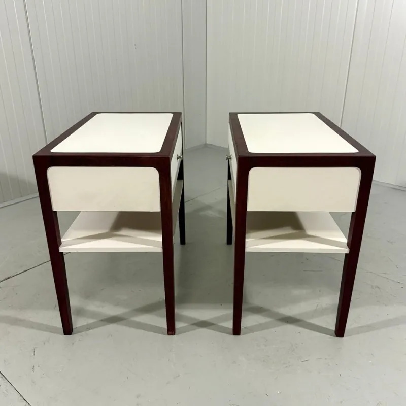 Pamono Bedside Table, 1970s, Set of 2> Nightstands