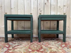 Clearance Pamono Bedside Tables, 1970, Set of 2