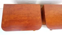 Pamono Bedside Tables by Jindřich Halabala for Up Závody, 1950s, Set of 2><noscript><img width=