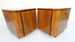 Pamono Bedside Tables by Jindřich Halabala for Up Závody, 1960s, Set of 2><noscript><img width=